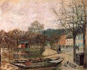 Alfred Sisley Flood at Port-Marly oil painting picture wholesale